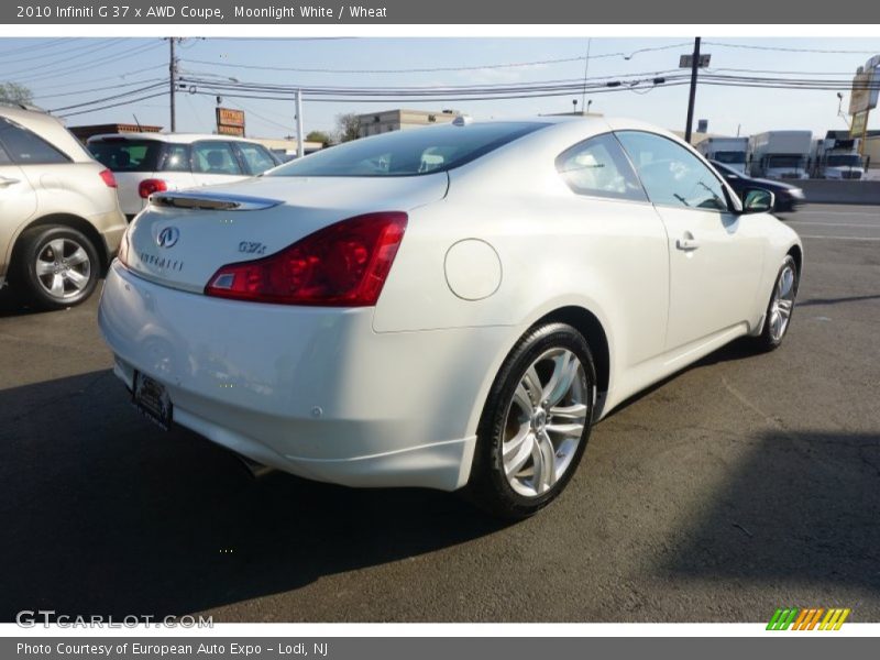 Moonlight White / Wheat 2010 Infiniti G 37 x AWD Coupe