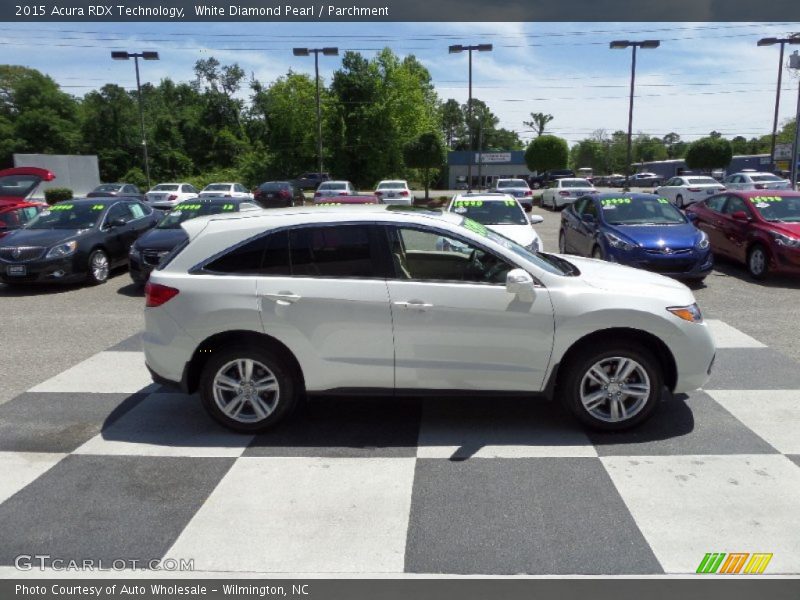 White Diamond Pearl / Parchment 2015 Acura RDX Technology