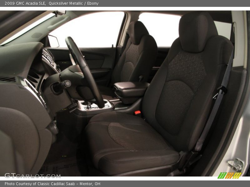 Quicksilver Metallic / Ebony 2009 GMC Acadia SLE
