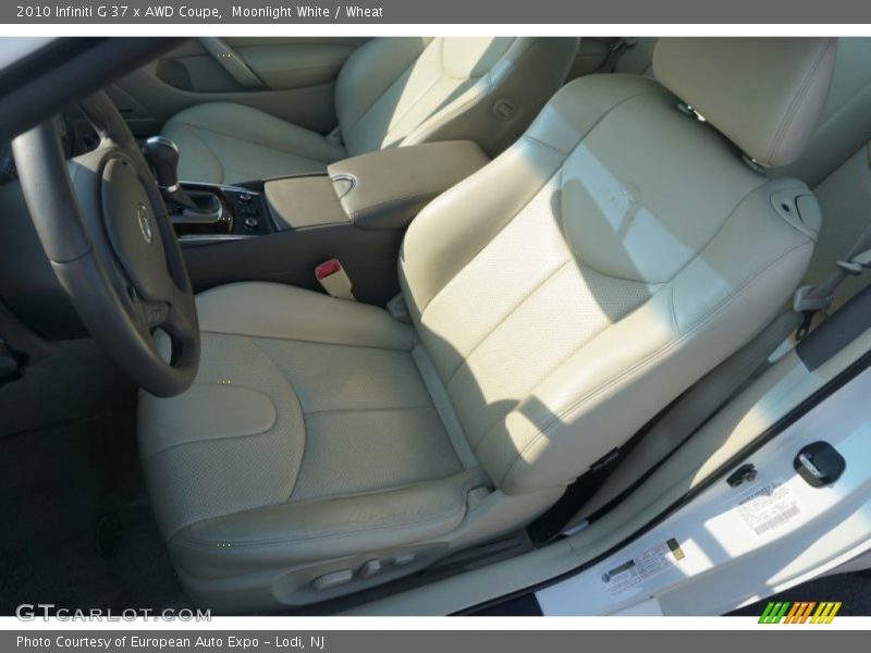 Moonlight White / Wheat 2010 Infiniti G 37 x AWD Coupe