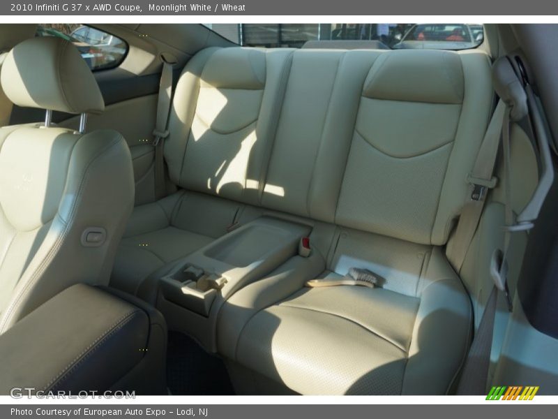Moonlight White / Wheat 2010 Infiniti G 37 x AWD Coupe
