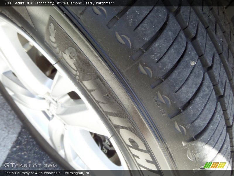 White Diamond Pearl / Parchment 2015 Acura RDX Technology