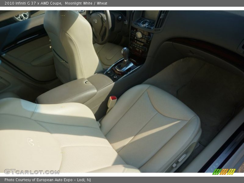Moonlight White / Wheat 2010 Infiniti G 37 x AWD Coupe