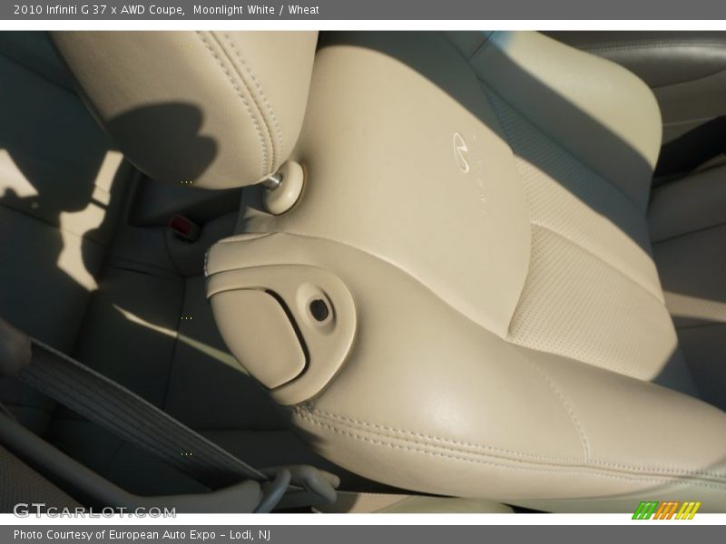 Moonlight White / Wheat 2010 Infiniti G 37 x AWD Coupe