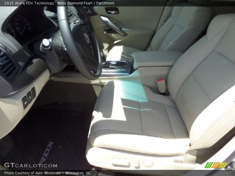 White Diamond Pearl / Parchment 2015 Acura RDX Technology