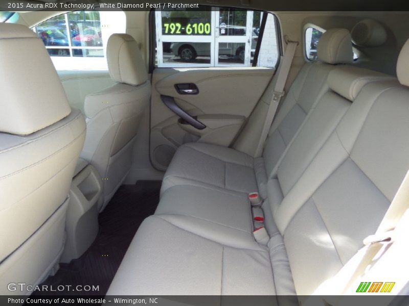 White Diamond Pearl / Parchment 2015 Acura RDX Technology
