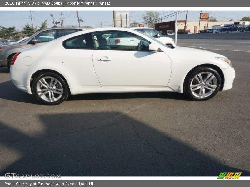 Moonlight White / Wheat 2010 Infiniti G 37 x AWD Coupe