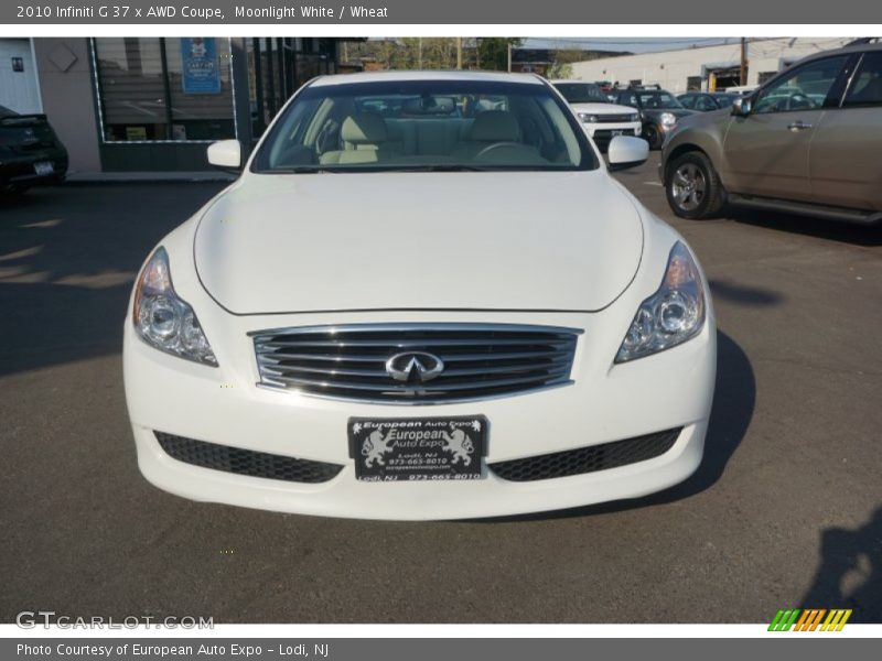 Moonlight White / Wheat 2010 Infiniti G 37 x AWD Coupe