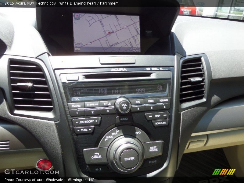 White Diamond Pearl / Parchment 2015 Acura RDX Technology