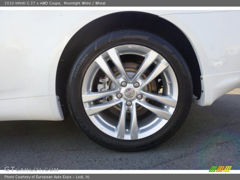 Moonlight White / Wheat 2010 Infiniti G 37 x AWD Coupe