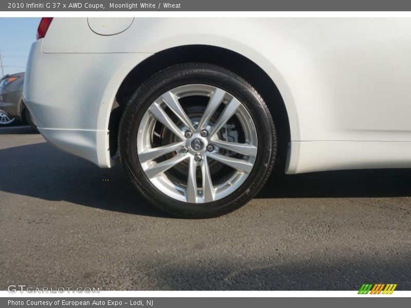 Moonlight White / Wheat 2010 Infiniti G 37 x AWD Coupe