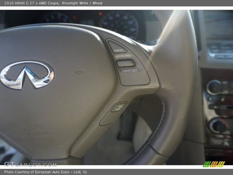 Moonlight White / Wheat 2010 Infiniti G 37 x AWD Coupe