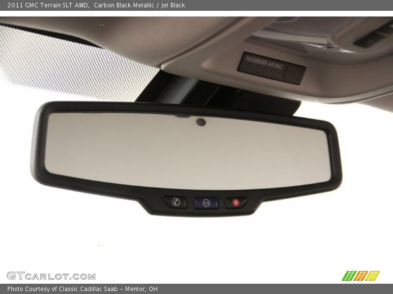 Carbon Black Metallic / Jet Black 2011 GMC Terrain SLT AWD