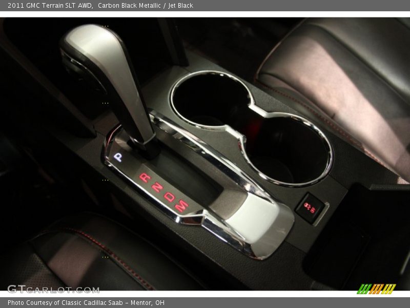 Carbon Black Metallic / Jet Black 2011 GMC Terrain SLT AWD