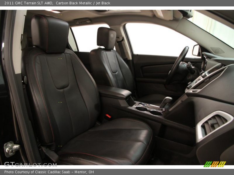Carbon Black Metallic / Jet Black 2011 GMC Terrain SLT AWD