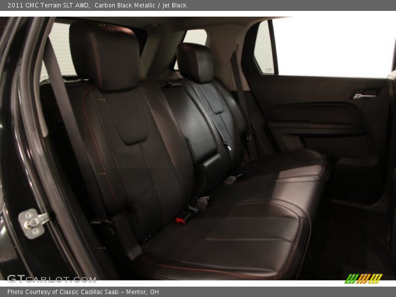 Carbon Black Metallic / Jet Black 2011 GMC Terrain SLT AWD