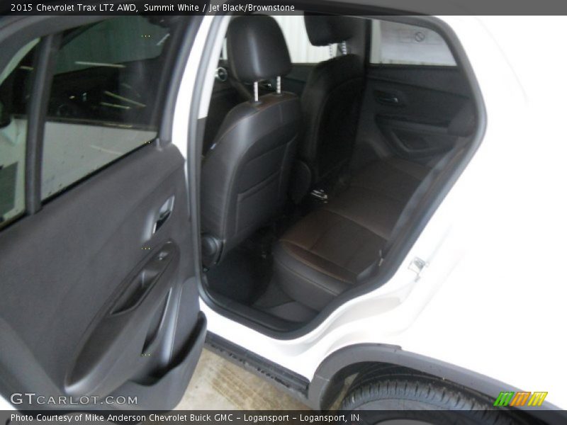 Summit White / Jet Black/Brownstone 2015 Chevrolet Trax LTZ AWD