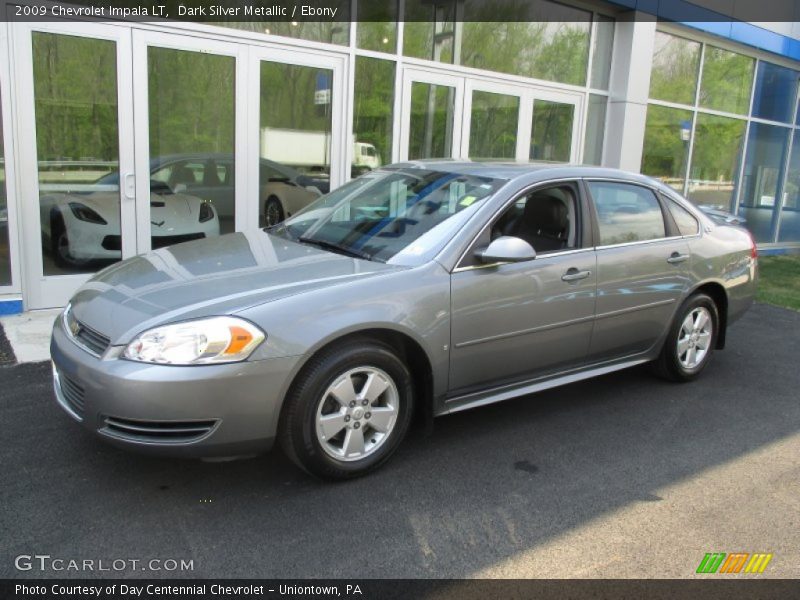 Dark Silver Metallic / Ebony 2009 Chevrolet Impala LT