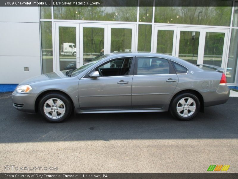 Dark Silver Metallic / Ebony 2009 Chevrolet Impala LT