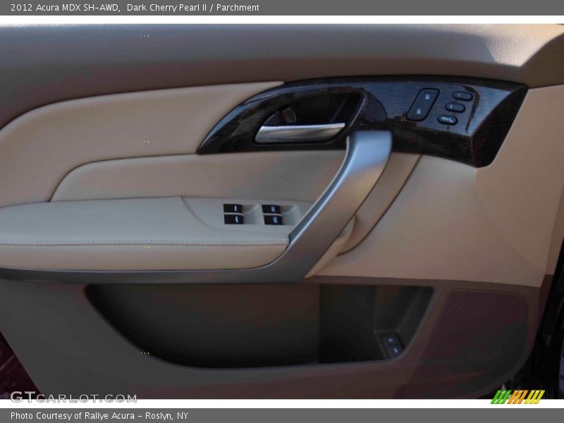 Dark Cherry Pearl II / Parchment 2012 Acura MDX SH-AWD