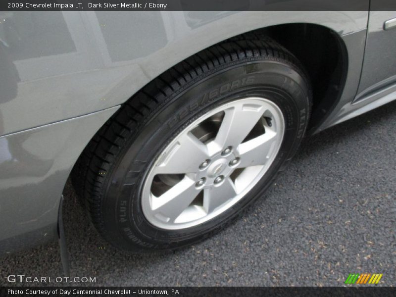 Dark Silver Metallic / Ebony 2009 Chevrolet Impala LT