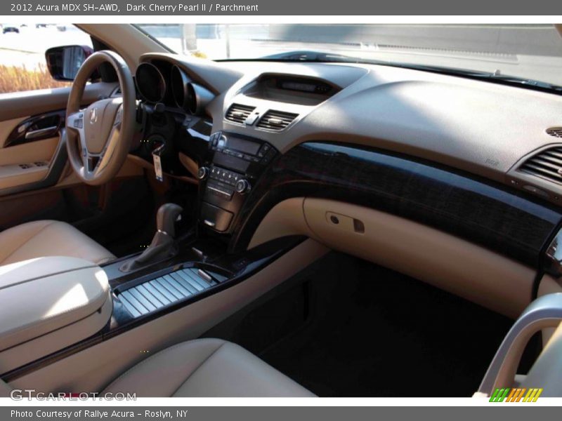 Dark Cherry Pearl II / Parchment 2012 Acura MDX SH-AWD