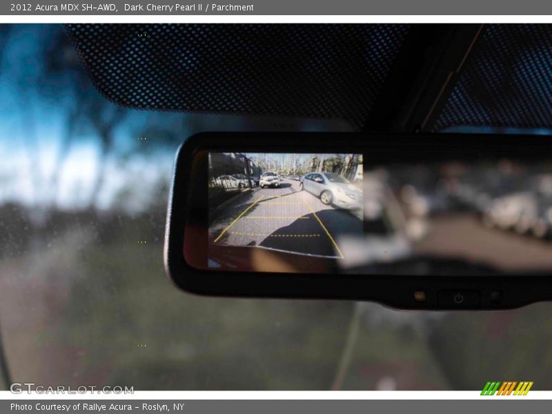 Dark Cherry Pearl II / Parchment 2012 Acura MDX SH-AWD