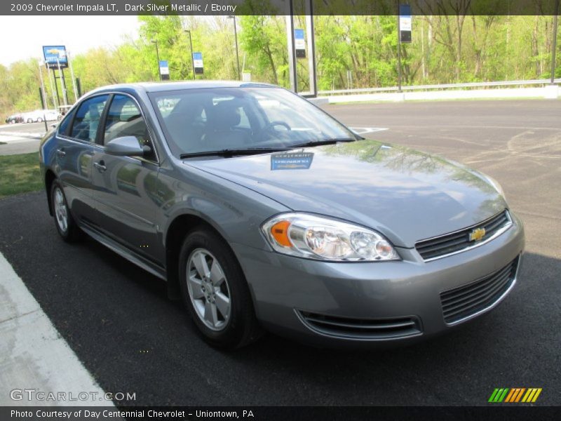 Dark Silver Metallic / Ebony 2009 Chevrolet Impala LT