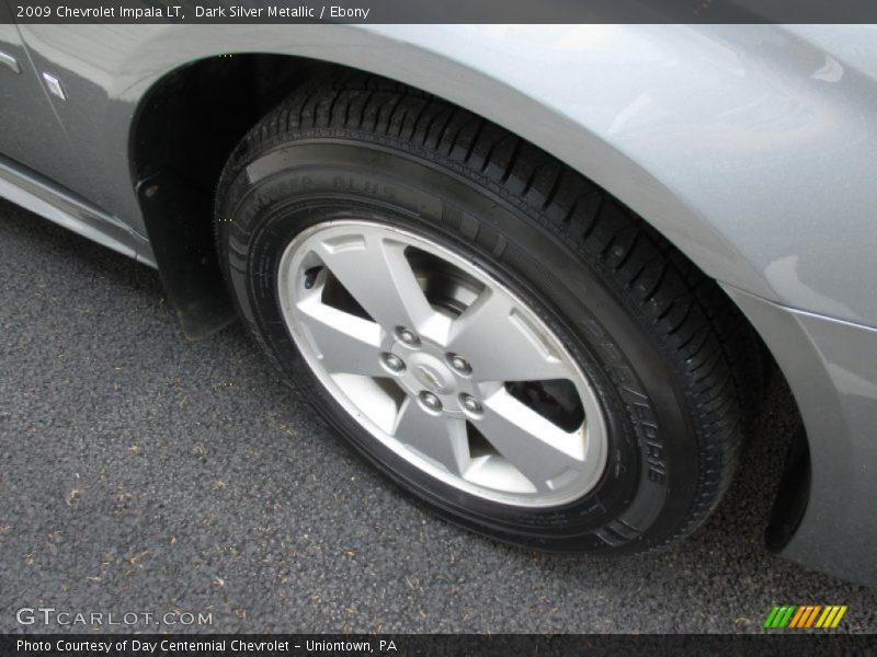 Dark Silver Metallic / Ebony 2009 Chevrolet Impala LT
