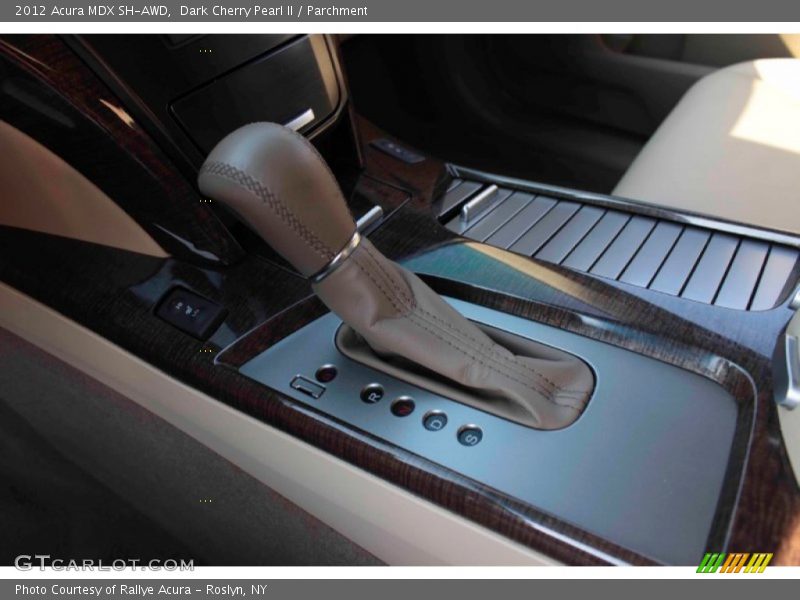 Dark Cherry Pearl II / Parchment 2012 Acura MDX SH-AWD