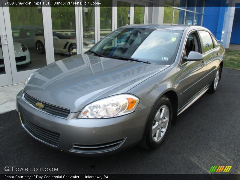 Dark Silver Metallic / Ebony 2009 Chevrolet Impala LT