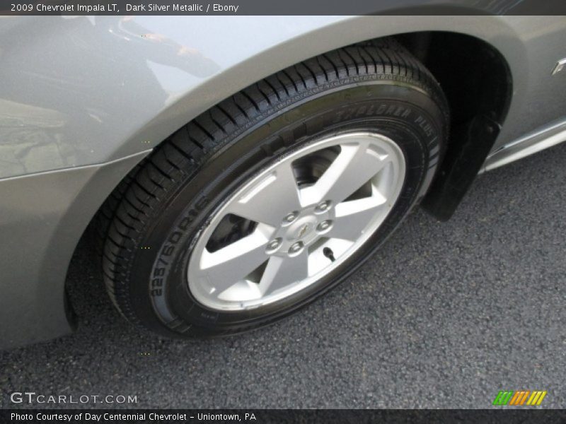 Dark Silver Metallic / Ebony 2009 Chevrolet Impala LT