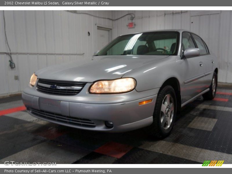 Galaxy Silver Metallic / Gray 2002 Chevrolet Malibu LS Sedan