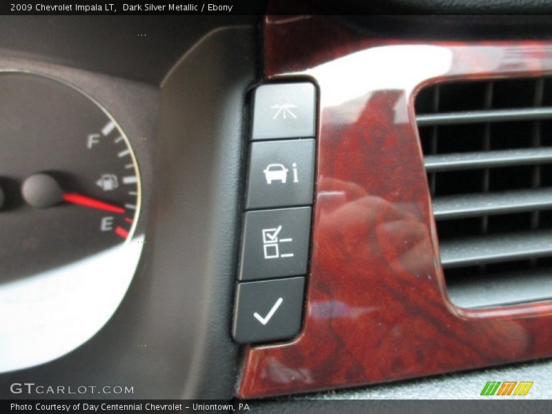 Dark Silver Metallic / Ebony 2009 Chevrolet Impala LT