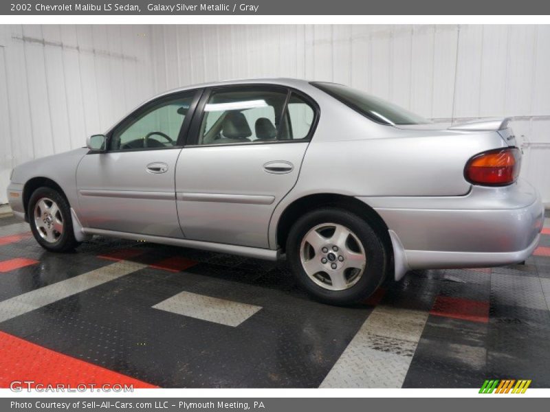 Galaxy Silver Metallic / Gray 2002 Chevrolet Malibu LS Sedan