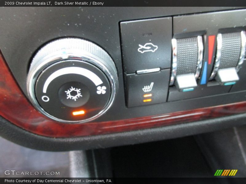 Dark Silver Metallic / Ebony 2009 Chevrolet Impala LT
