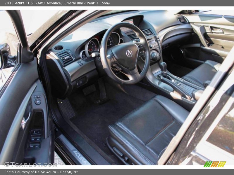 Crystal Black Pearl / Ebony 2013 Acura TL SH-AWD Advance