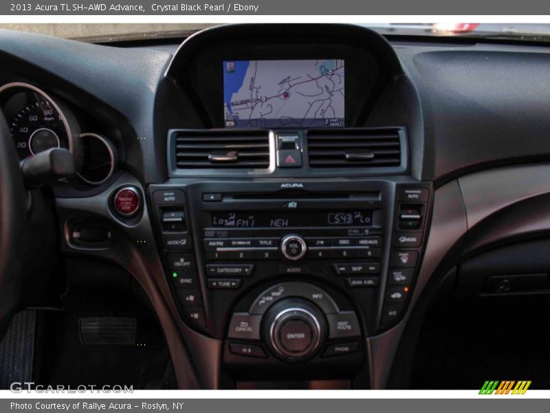 Crystal Black Pearl / Ebony 2013 Acura TL SH-AWD Advance