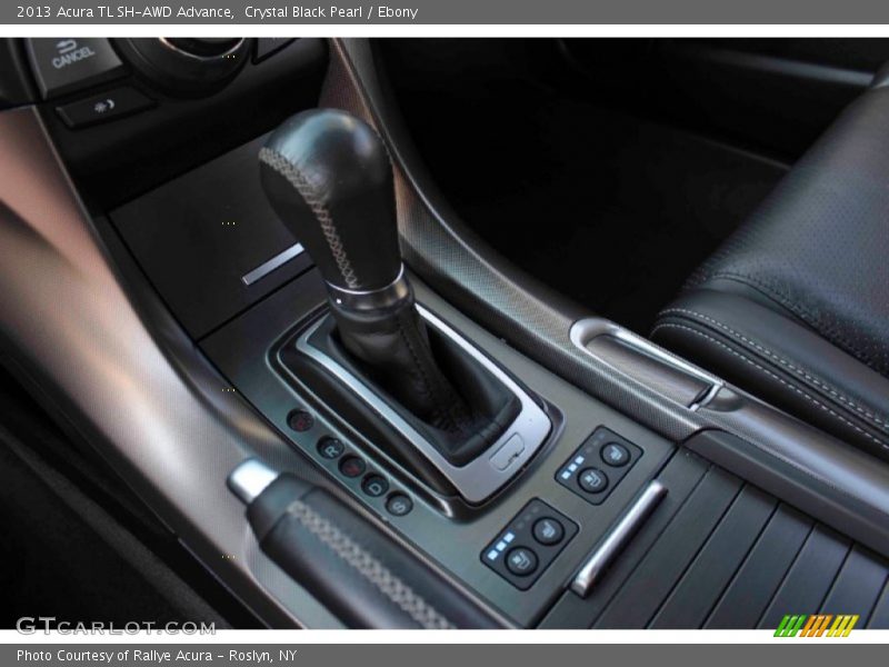 Crystal Black Pearl / Ebony 2013 Acura TL SH-AWD Advance