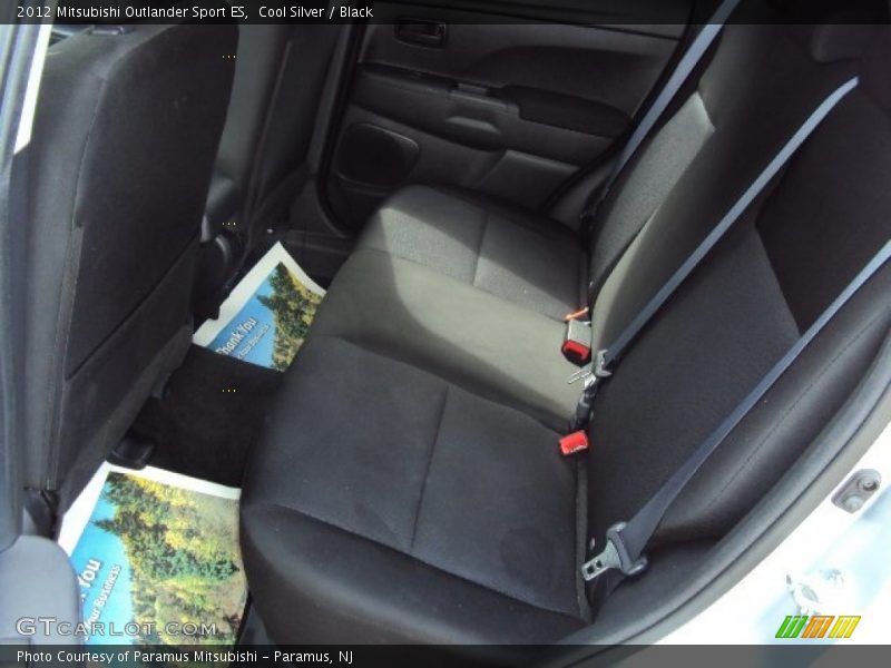 Cool Silver / Black 2012 Mitsubishi Outlander Sport ES