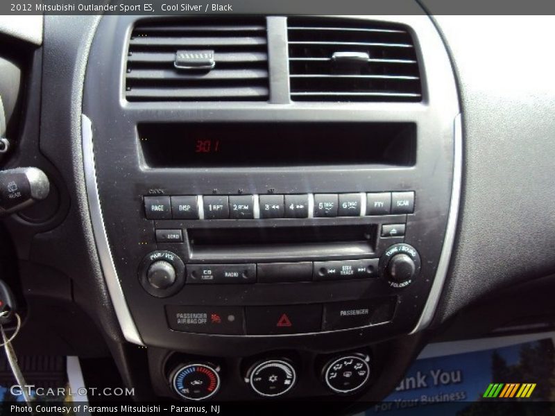 Cool Silver / Black 2012 Mitsubishi Outlander Sport ES