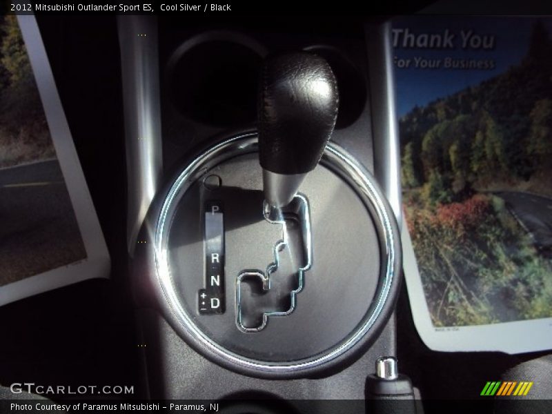 Cool Silver / Black 2012 Mitsubishi Outlander Sport ES