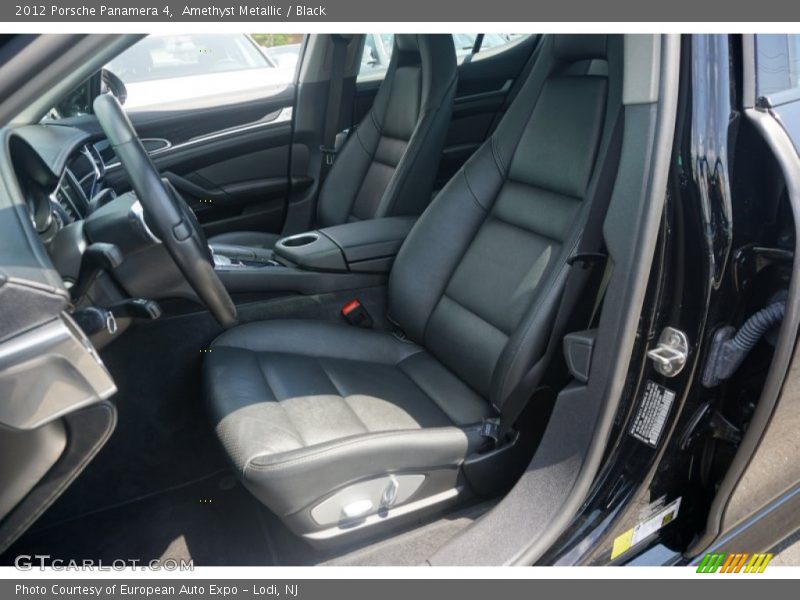 Amethyst Metallic / Black 2012 Porsche Panamera 4