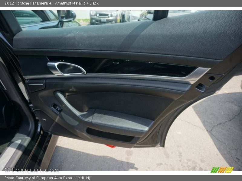 Amethyst Metallic / Black 2012 Porsche Panamera 4