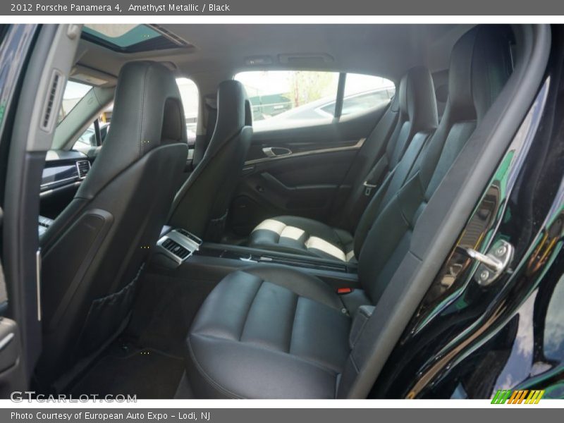 Amethyst Metallic / Black 2012 Porsche Panamera 4
