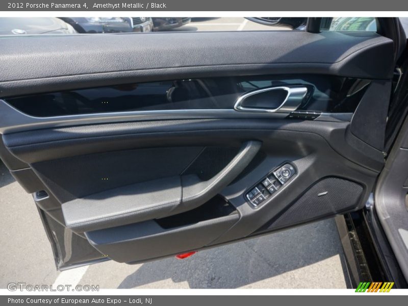 Amethyst Metallic / Black 2012 Porsche Panamera 4