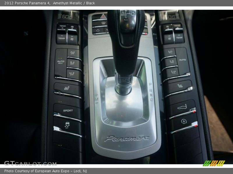 Amethyst Metallic / Black 2012 Porsche Panamera 4