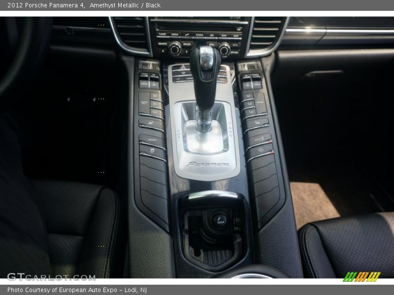 Amethyst Metallic / Black 2012 Porsche Panamera 4