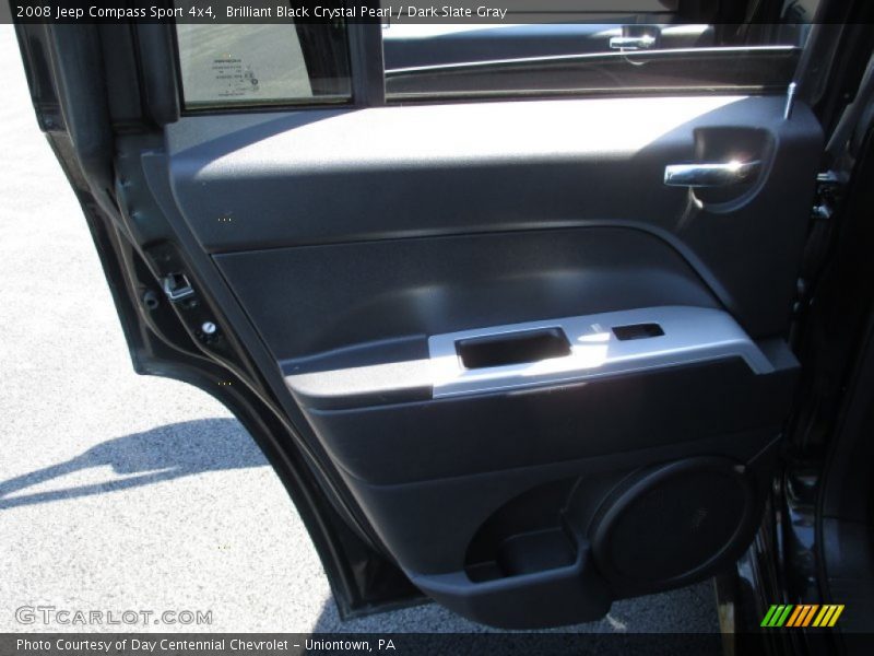 Brilliant Black Crystal Pearl / Dark Slate Gray 2008 Jeep Compass Sport 4x4