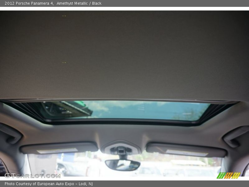 Amethyst Metallic / Black 2012 Porsche Panamera 4